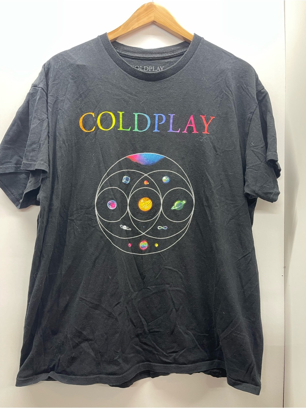 Coldplay "Music of the Spheres"‎ world tour t-shirt 2022